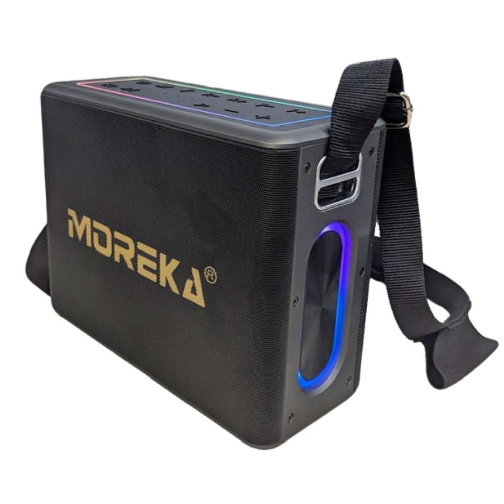 Bocina Moreka A27 120W 1200mAh 12 hrs de bateria Bluetooth, Contra Agua IPX5 - Imagen 8
