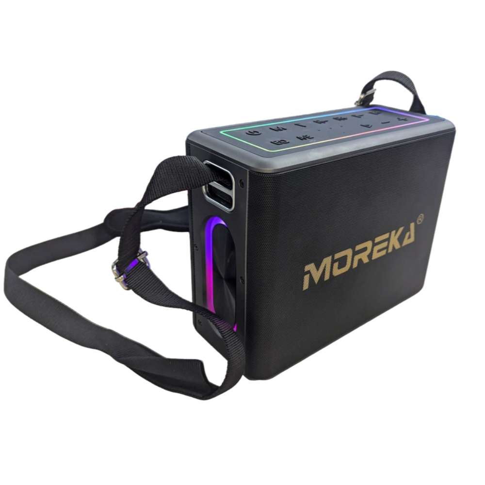 Bocina Moreka A27 120W 1200mAh 12 hrs de bateria Bluetooth, Contra Agua IPX5 - Imagen 10