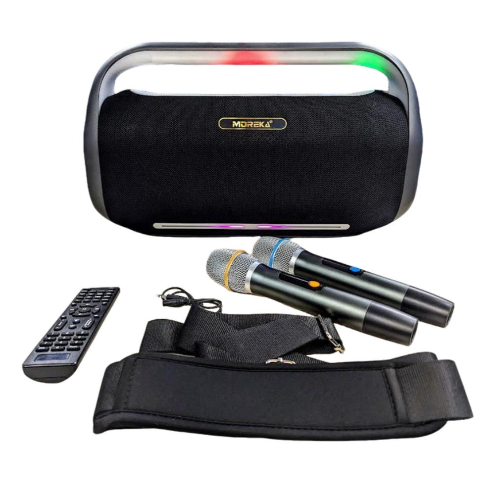Bocina Moreka A34 400W 3000mAh 12 hrs de bateria Bluetooth, Contra Agua IPX5 - Imagen 2