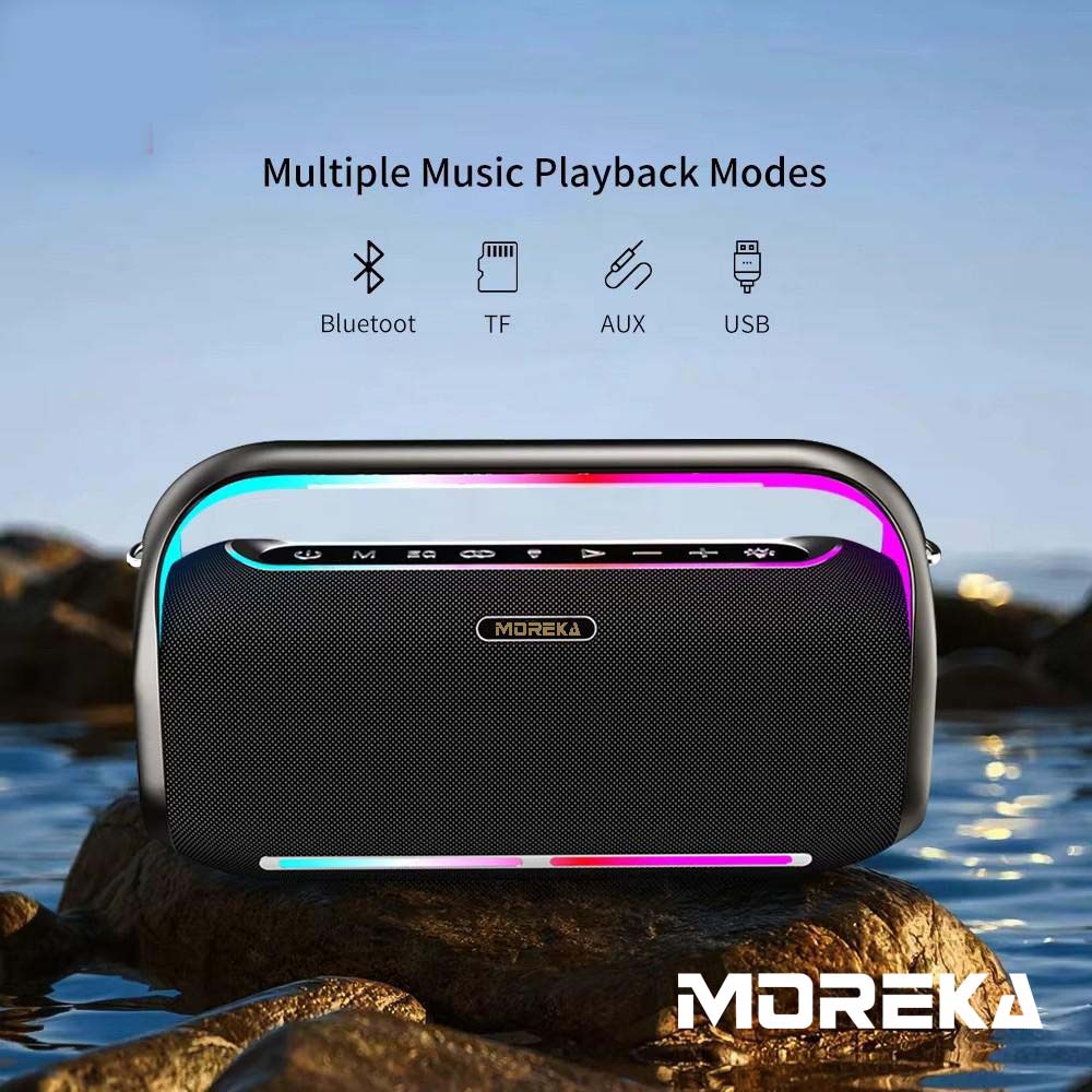 Bocina Moreka A33 250W 18000mAh 12 hrs de bateria Bluetooth, Contra Agua IPX5 - Imagen 9