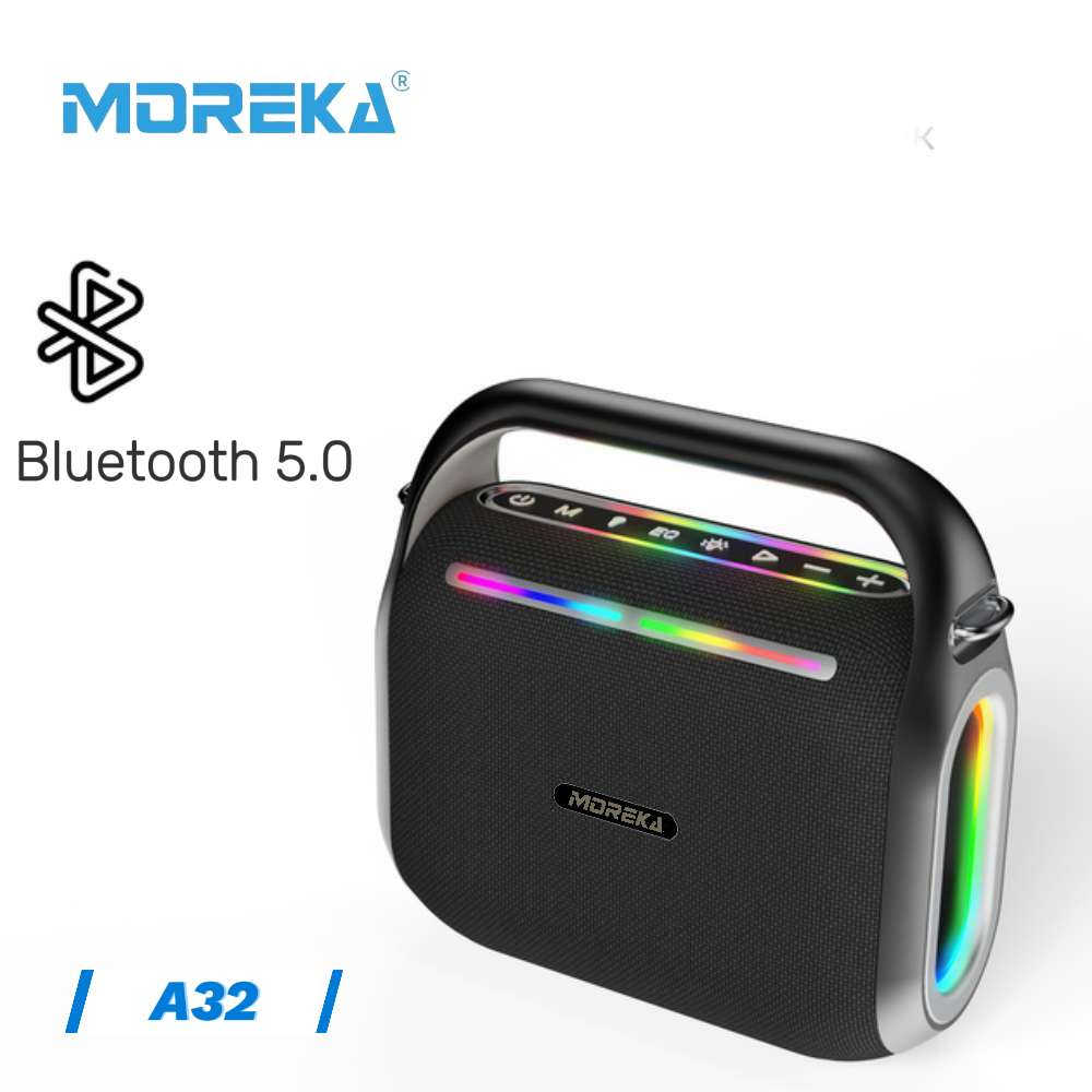 Bocina Moreka A32 200W 1200mAh 6-8 hrs de bateria Bluetooth, Contra Agua IPX5 - Imagen 7