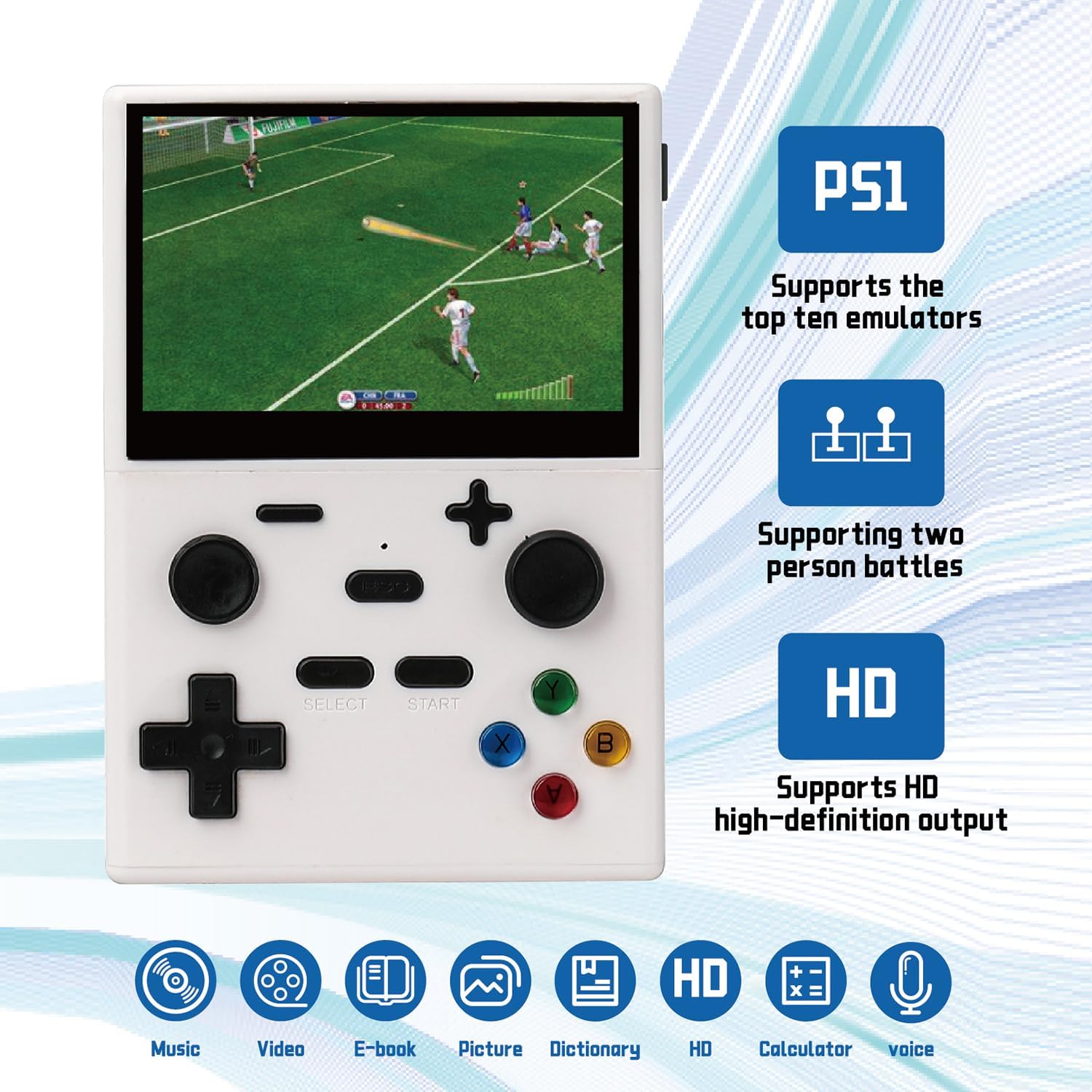 Consola de juegos portátil XGB35 3.5 pulgadas retro RAM 2GB ROM 8 - Imagen 7