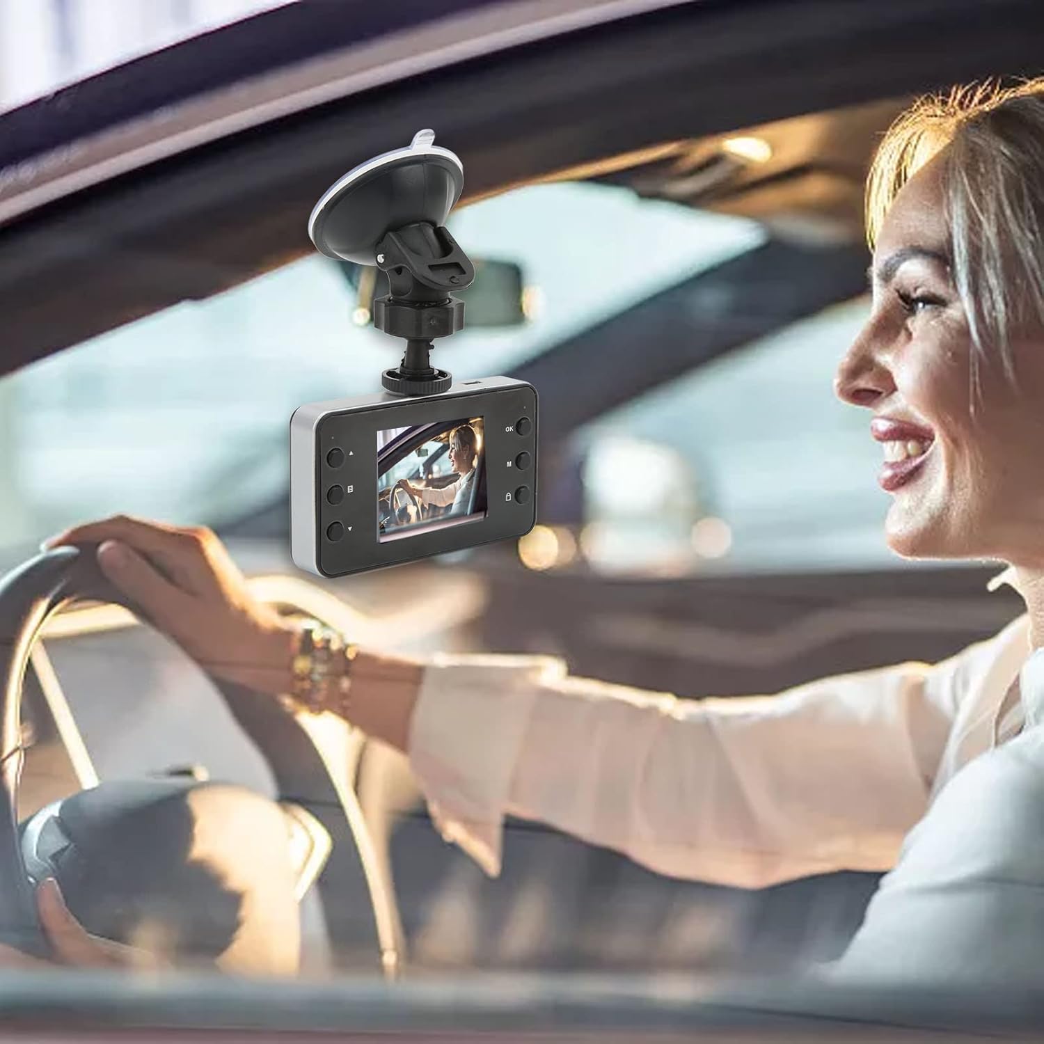 Cámara Para Auto Carro Grabadora De Viaje Full Hd 1080 P DVR JLY-K6000 - Imagen 5