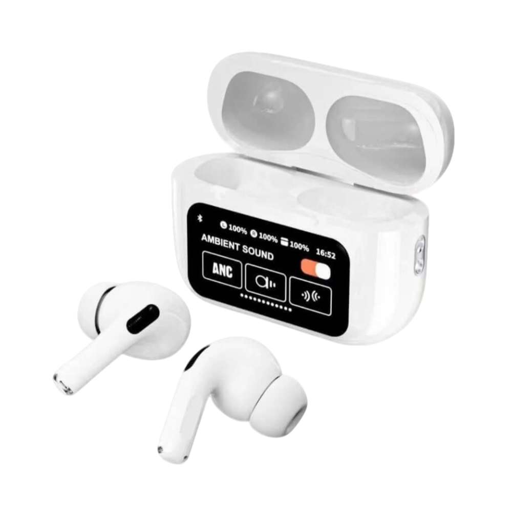 Audífonos Bluetooth Anc A9pro Cancelación Ruido Lcd Táctil - Imagen 2