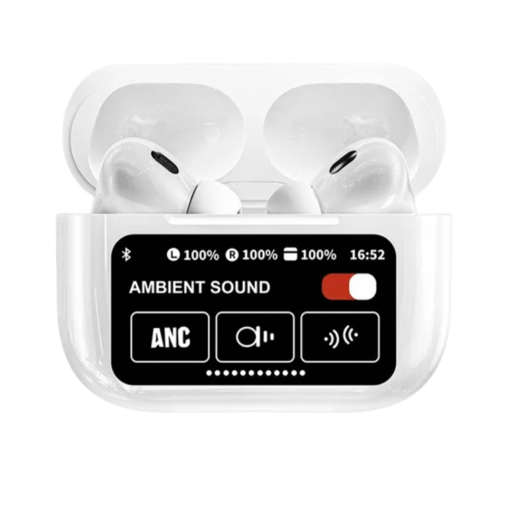 Audífonos Bluetooth Anc A9pro Cancelación Ruido Lcd Táctil - Imagen 3