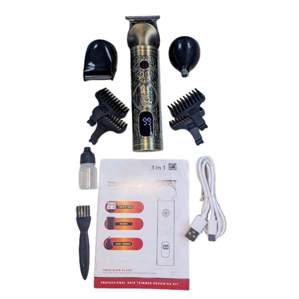 Cortapelos Eléctrica Inalámbrica 1800mAh 5W recargable W-35 - Imagen 3