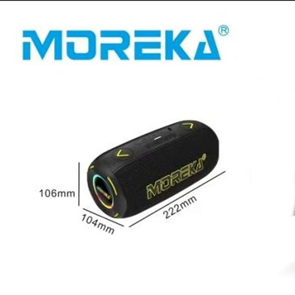 Bocina Moreka 422 20W 3600mAh 5-6 hrs de bateria Bluetooth, Contra Agua IPX6 - Imagen 8