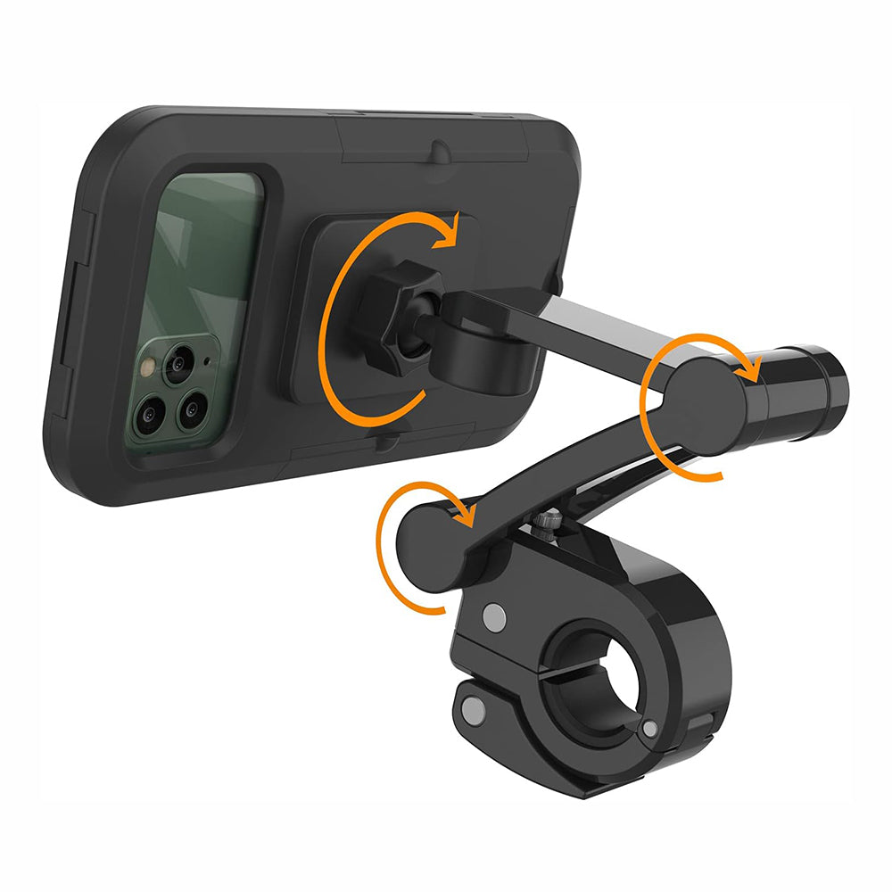 Soporte De Teléfono Móvil Motocicleta 360º Impermeable 807 - Imagen 3
