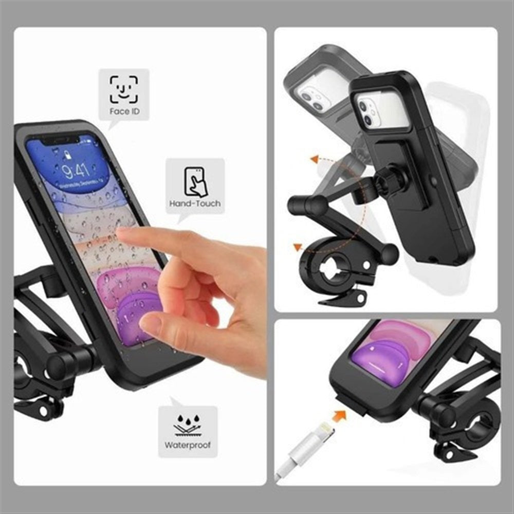 Soporte De Teléfono Móvil Motocicleta 360º Impermeable 807 - Imagen 8