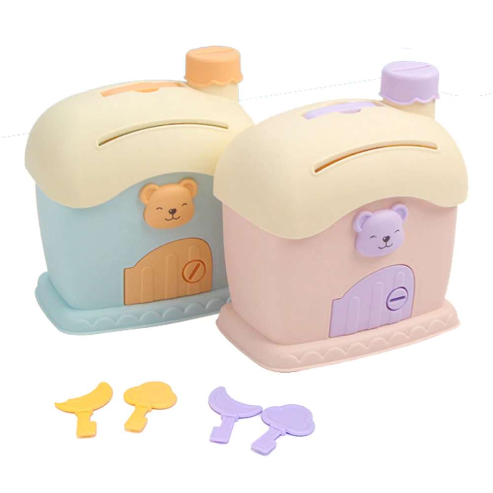 Casa Alcancía Infantil con Llave 1819 Fomenta el Ahorro y la Diversión - Imagen 1
