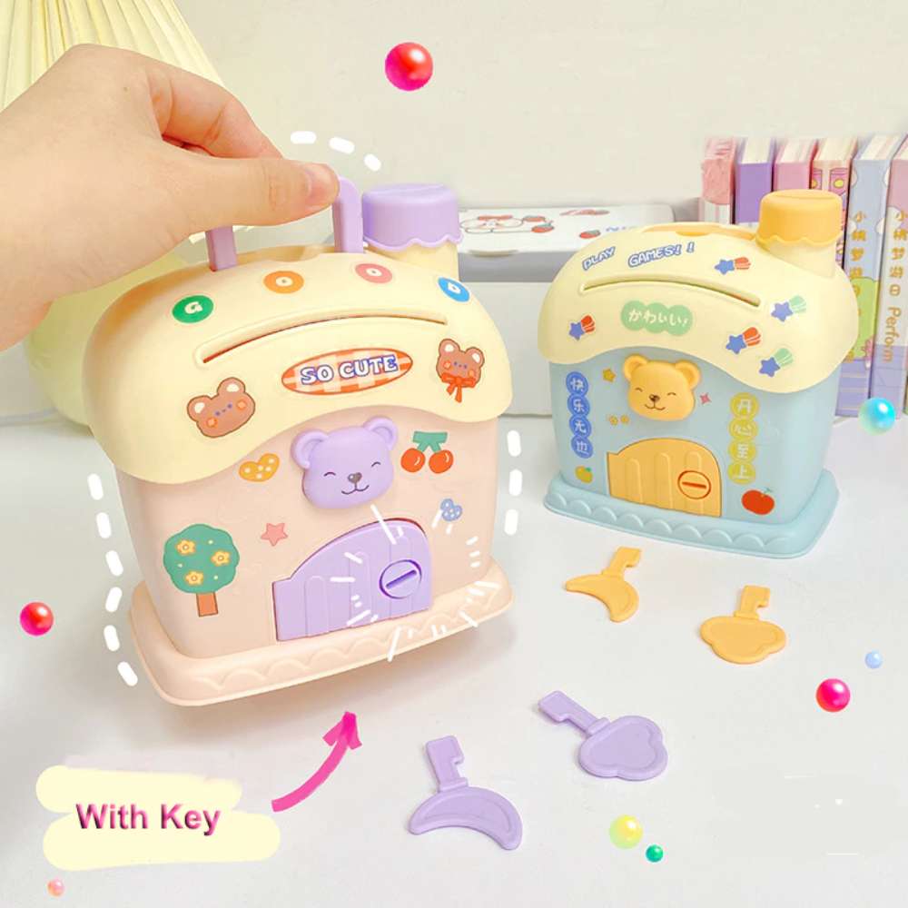 Casa Alcancía Infantil con Llave 1819 Fomenta el Ahorro y la Diversión - Imagen 3