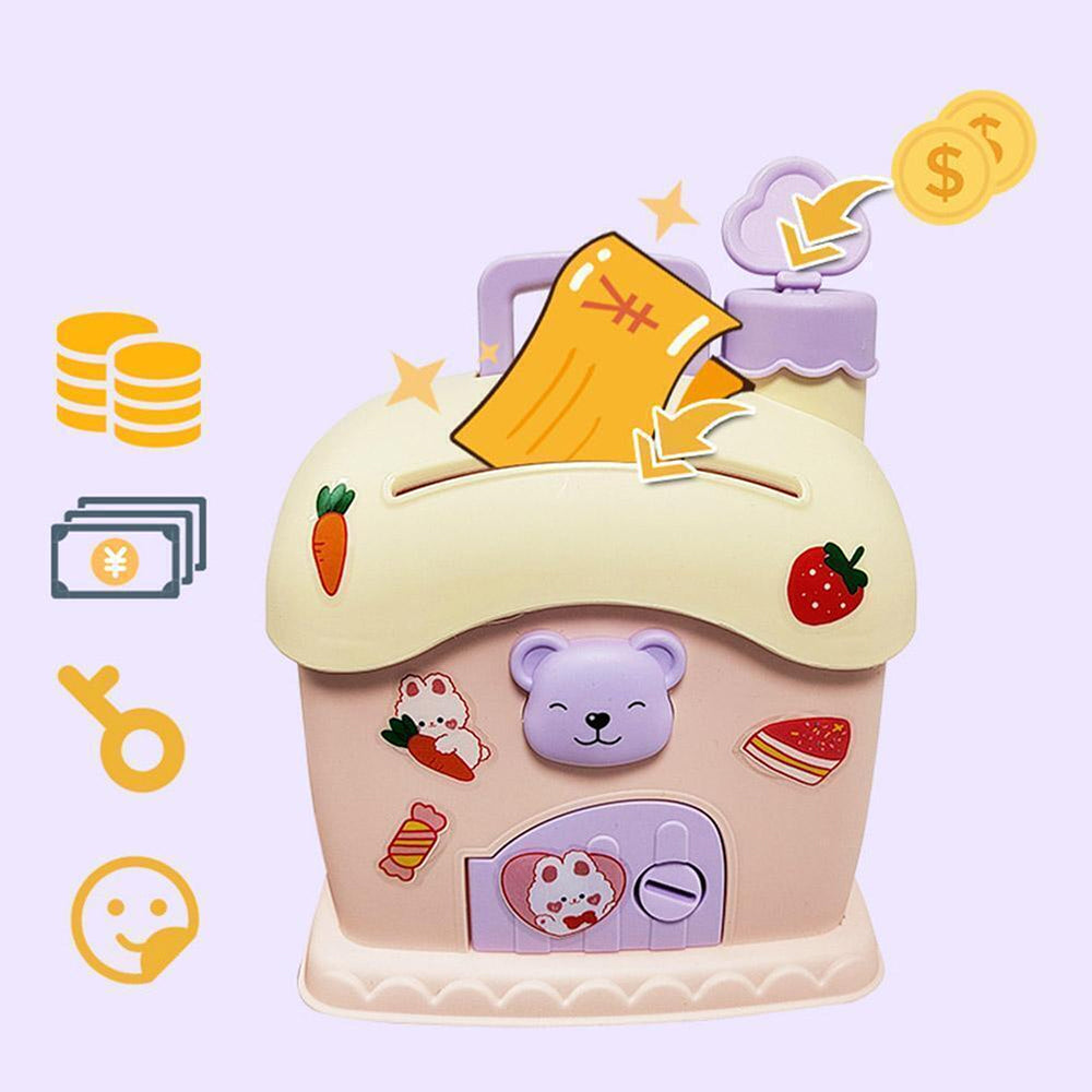 Casa Alcancía Infantil con Llave 1819 Fomenta el Ahorro y la Diversión - Imagen 4