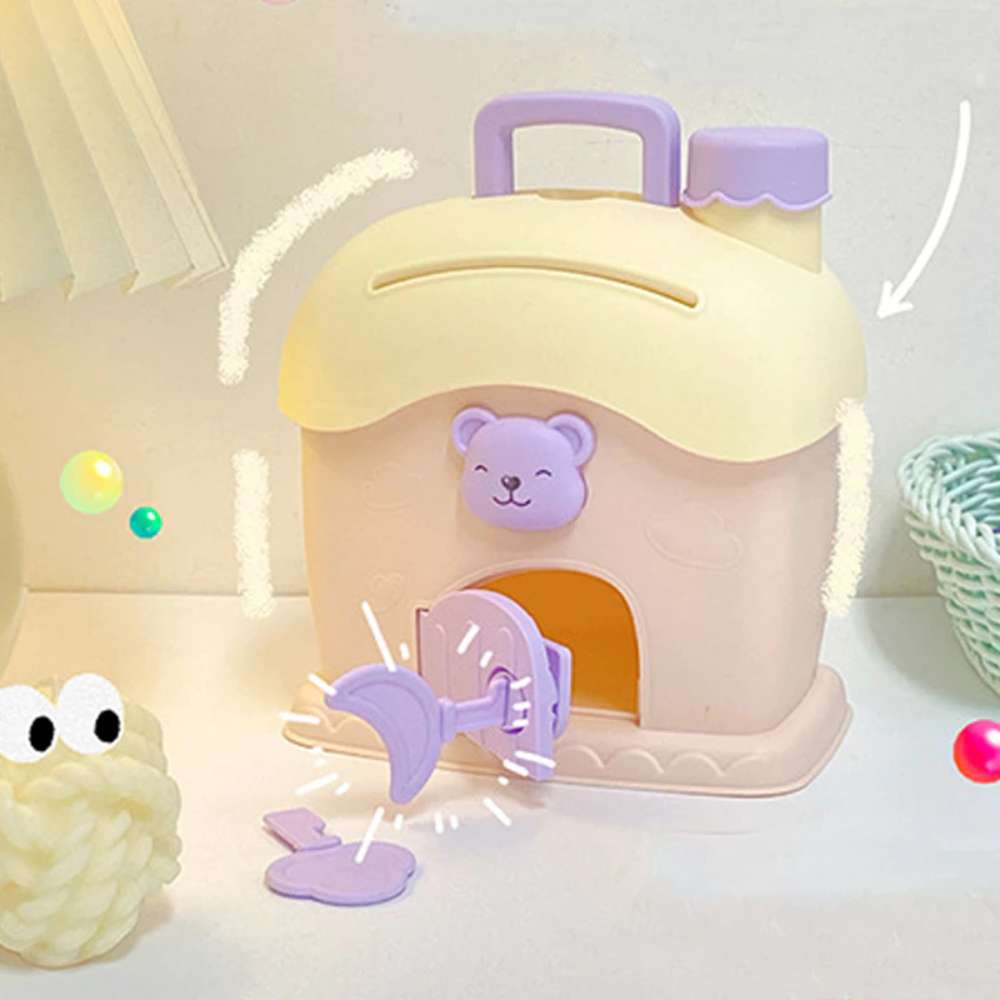 Casa Alcancía Infantil con Llave 1819 Fomenta el Ahorro y la Diversión - Imagen 5