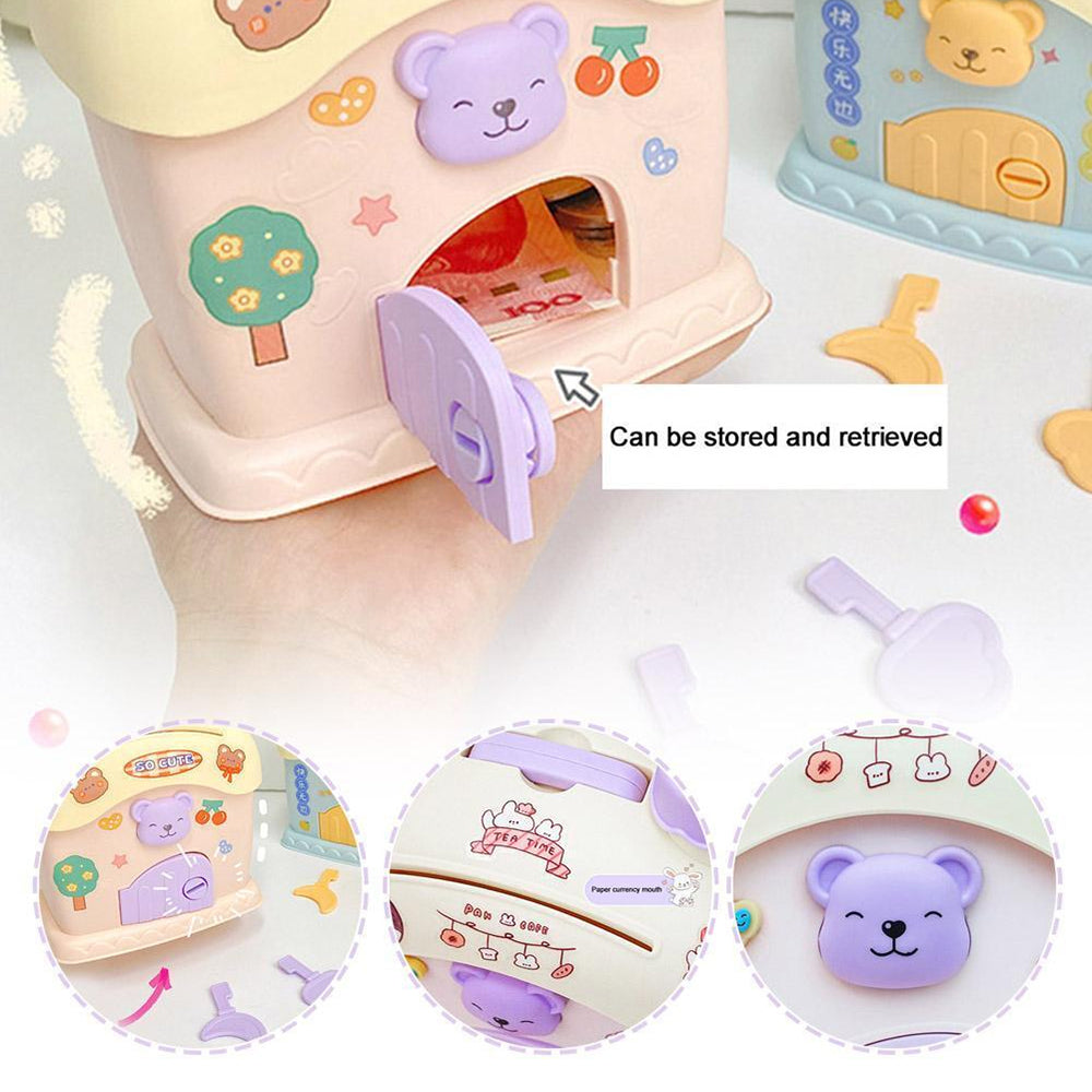 Casa Alcancía Infantil con Llave 1819 Fomenta el Ahorro y la Diversión - Imagen 6