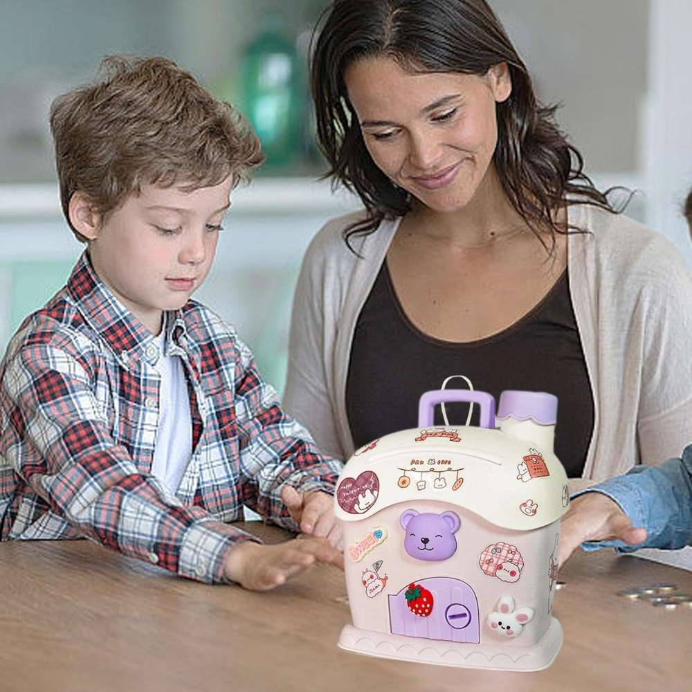 Casa Alcancía Infantil con Llave 1819 Fomenta el Ahorro y la Diversión - Imagen 8