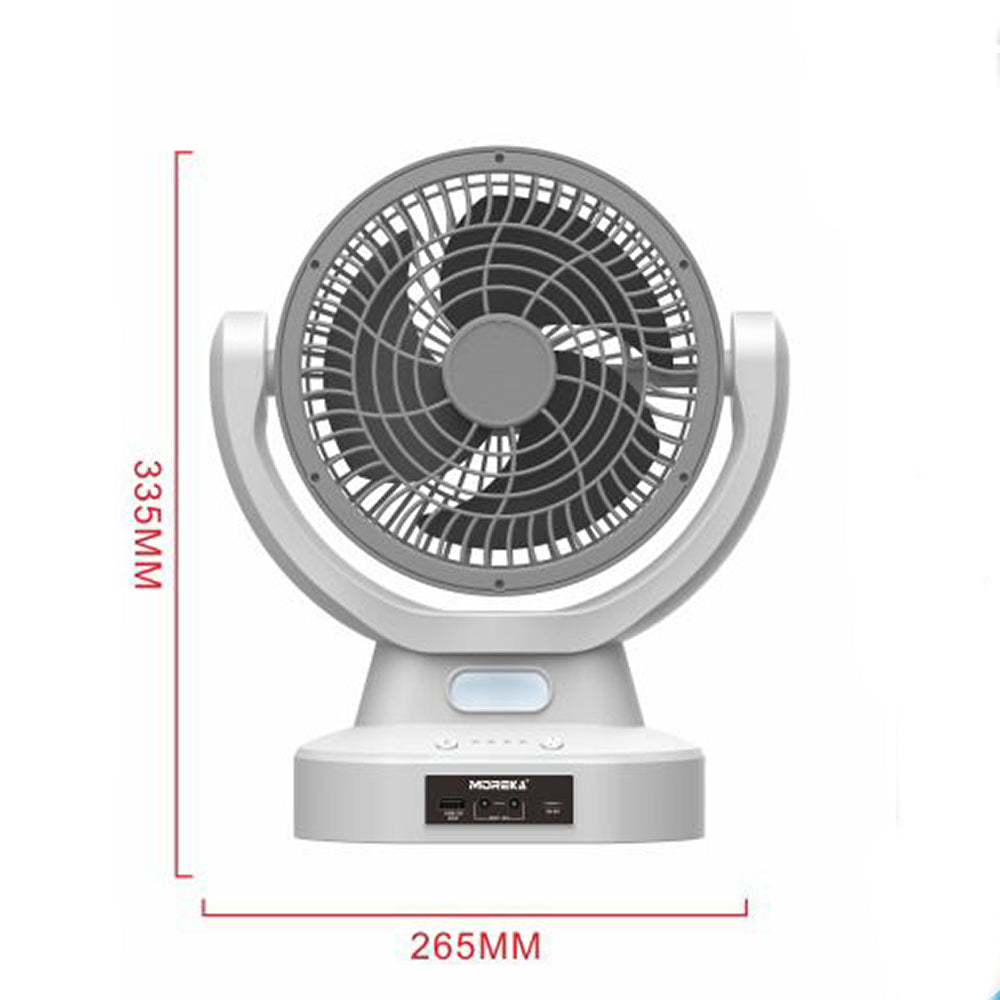 Ventilador Solar Recargable 9