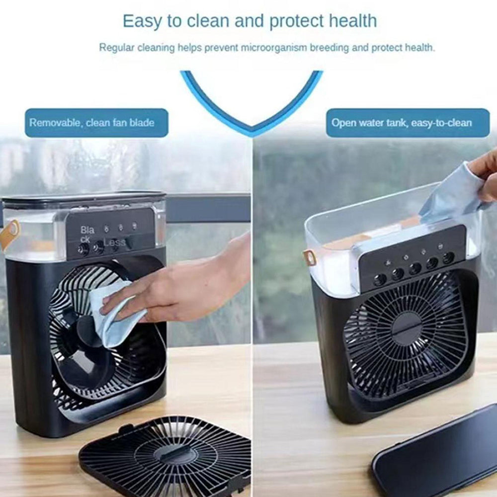 Clima Enfriador De Aire Mini Ventilador Frio Portatil Moreka SF112 - Imagen 7