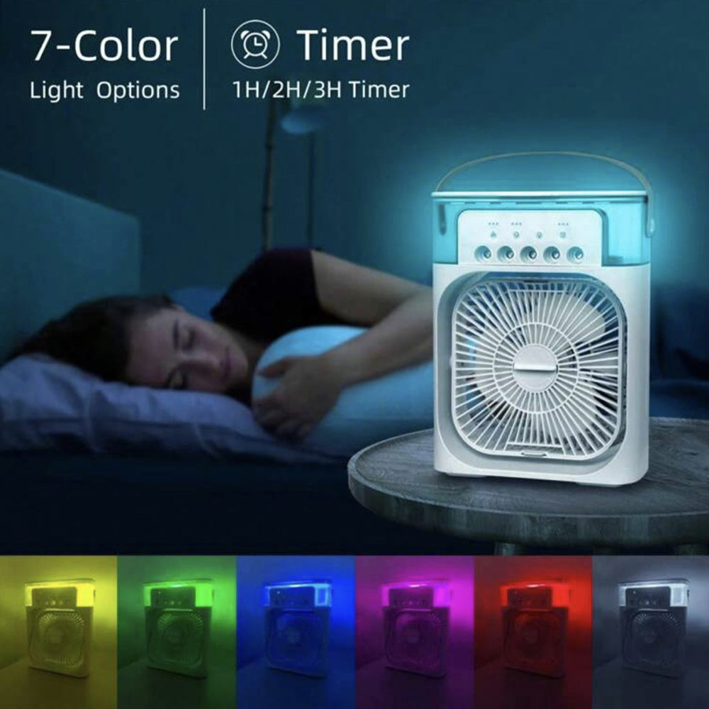 Clima Enfriador De Aire Mini Ventilador Frio Portatil Moreka SF112 - Imagen 9