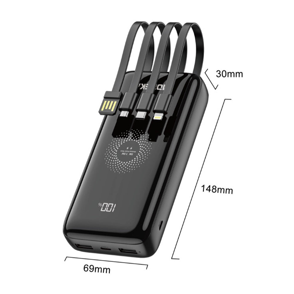 Power bank Moreka K088 20000 mAh Tipo C V8 IP - Imagen 10
