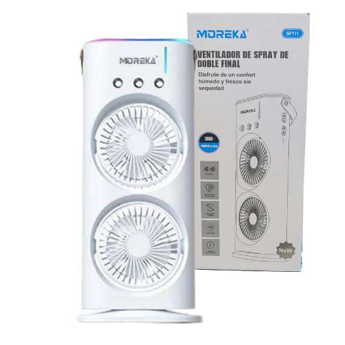 Mini Aire Acondicionado Oscilatorio doble ventilador SF111 - Imagen 2