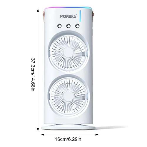 Mini Aire Acondicionado Oscilatorio doble ventilador SF111 - Imagen 11