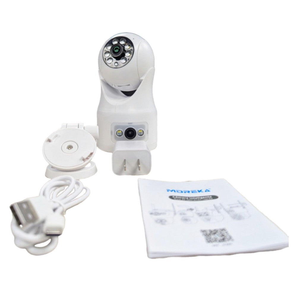Cámara IP 360° Wifi 1080 HD Visión Nocturna Certificación IP44 Micrófono y altavoz JK-004 - Imagen 2
