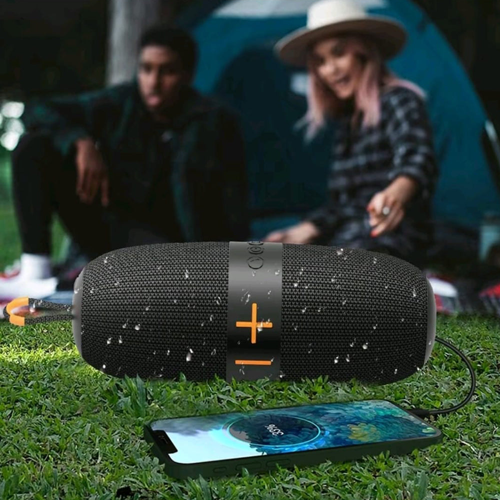 Bocina Bluetooth Moreka 421 10W 2400mAh TF Card Radio FM Resistente al agua IPX6 - Imagen 3