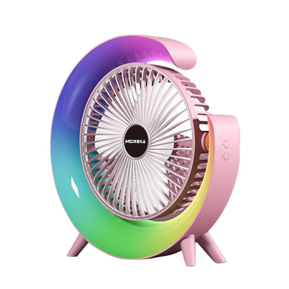 Ventilador alta velocidad RGB, Ajustable 1200mAh FS-110 - Imagen 1