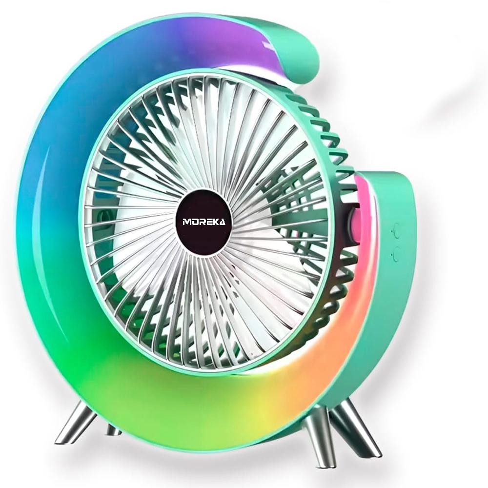 Ventilador alta velocidad RGB, Ajustable 1200mAh FS-110 - Imagen 9