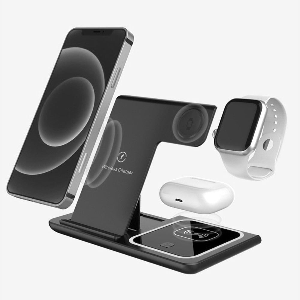 Estación de Carga Inalámbrica 3 en 1 compatible con apple modelo x455 - Imagen 8