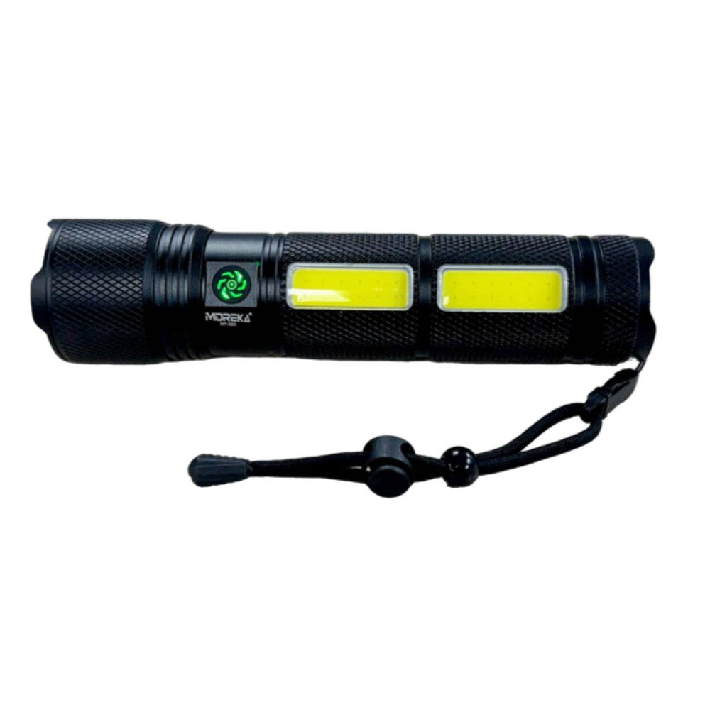 Linterna tactica metalica recargable 3600mAh TG+COB 3000 metros de distancia MT-023 - Imagen 1