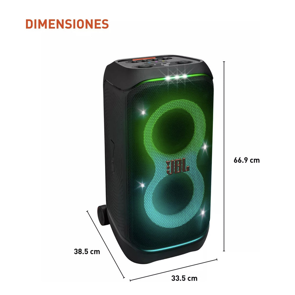 JBL Partybox Stage 320 Bocina Portátil Bluetooth 240W 18 Horas de reproducción - Imagen 9