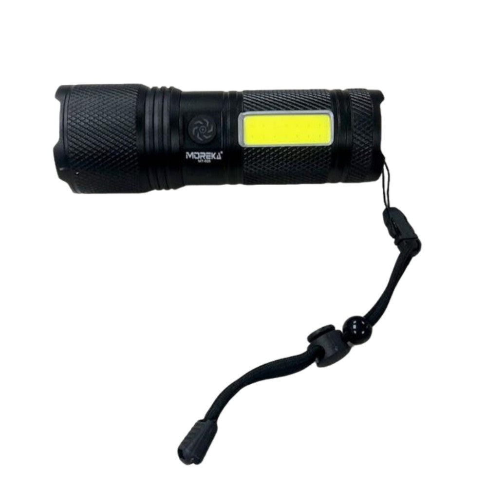 Linterna tactica metalica recargable 2400mAh TG+COB 3000 metros de distancia MT-025 - Imagen 6