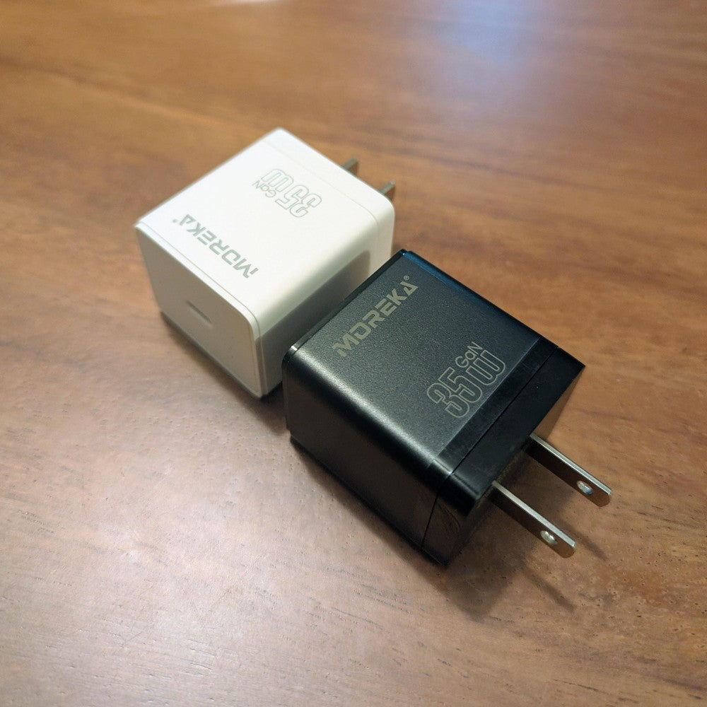 Cubo Turbo Cargador GaN 35W puerto C Moreka DHJ-35 - Imagen 4