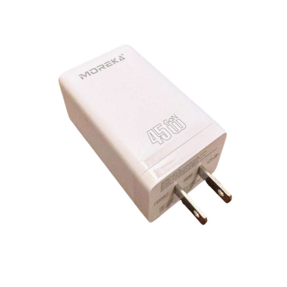 Cubo Turbo Cargador 45W 3 puertos C1 45W C2 45W USB A 30W GAN ideal para Notebook DHJ-36 - Imagen 2