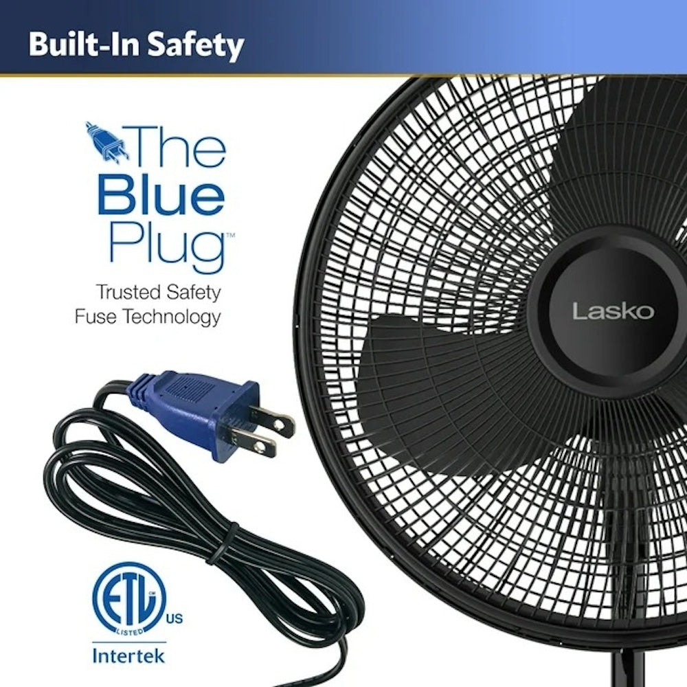 Ventilador Lasko alta velocidad de 16 pulgadas, Ajustable S16500 - Imagen 8