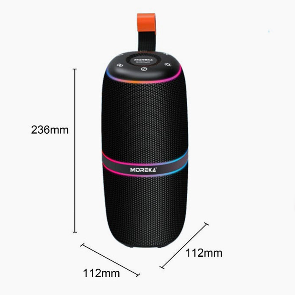 Bocina Moreka 423 30W 3600mAh 5-7 hrs de bateria Bluetooth, Contra Agua IPX6 - Imagen 8