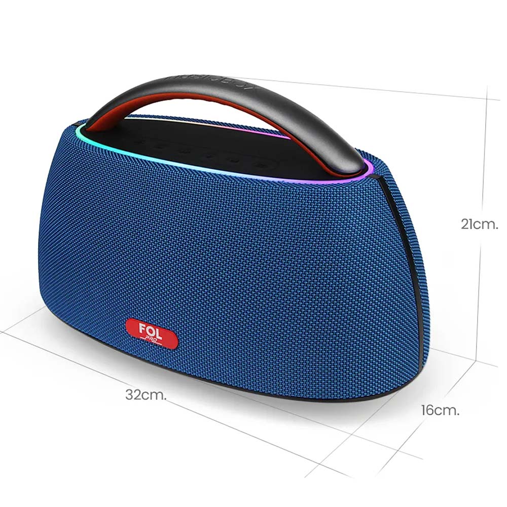 Bocina Fol 40W 2500mAh Bluetooth, TF Card, Radio FM, USB FS-R316 - Imagen 10