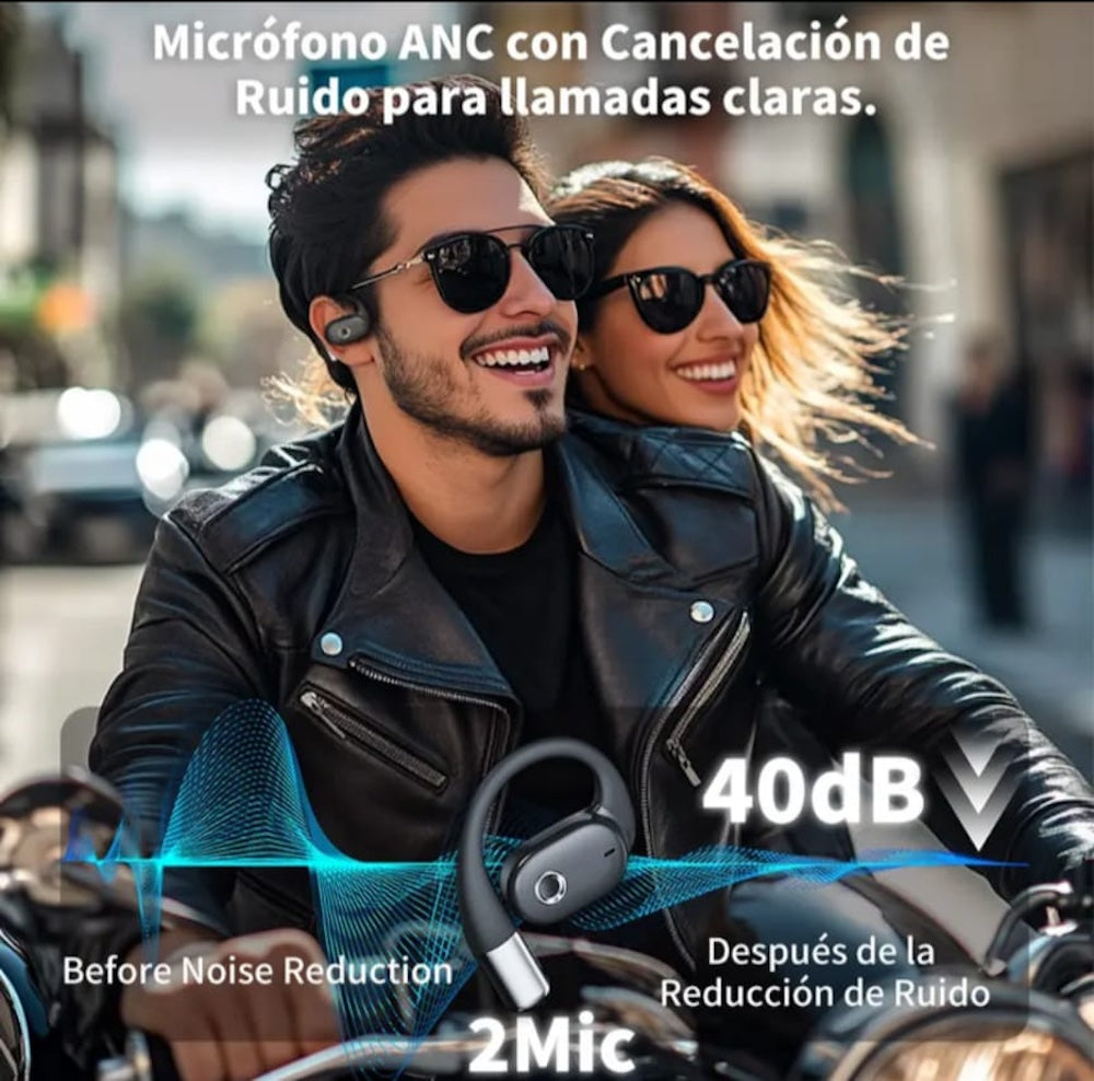 Audífonos Bluetooth Conducción de Aire - Imagen 2