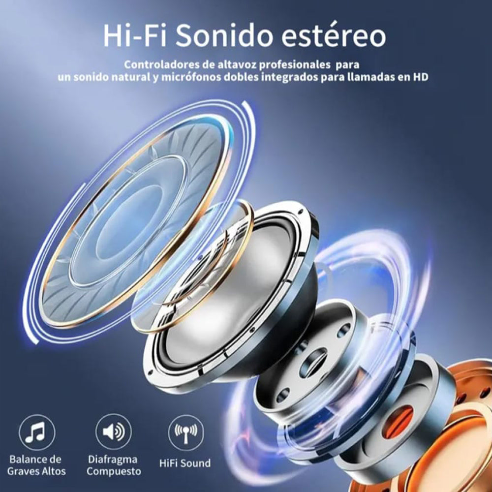 Audífonos Bluetooth Conducción de Aire - Imagen 6