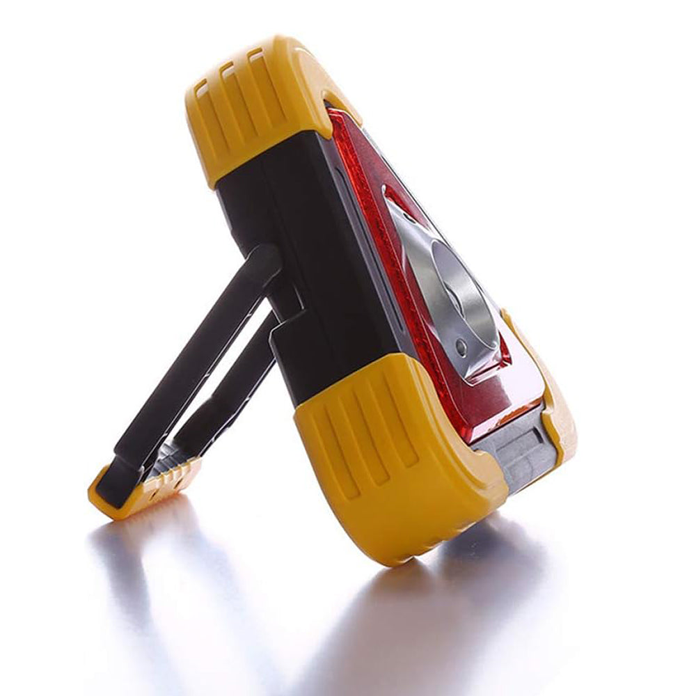 Triángulo de Advertencia LED Solar COB 2200 mAh powerbank 18.5 largo IP65 Moreka SQ-6609 - Imagen 1