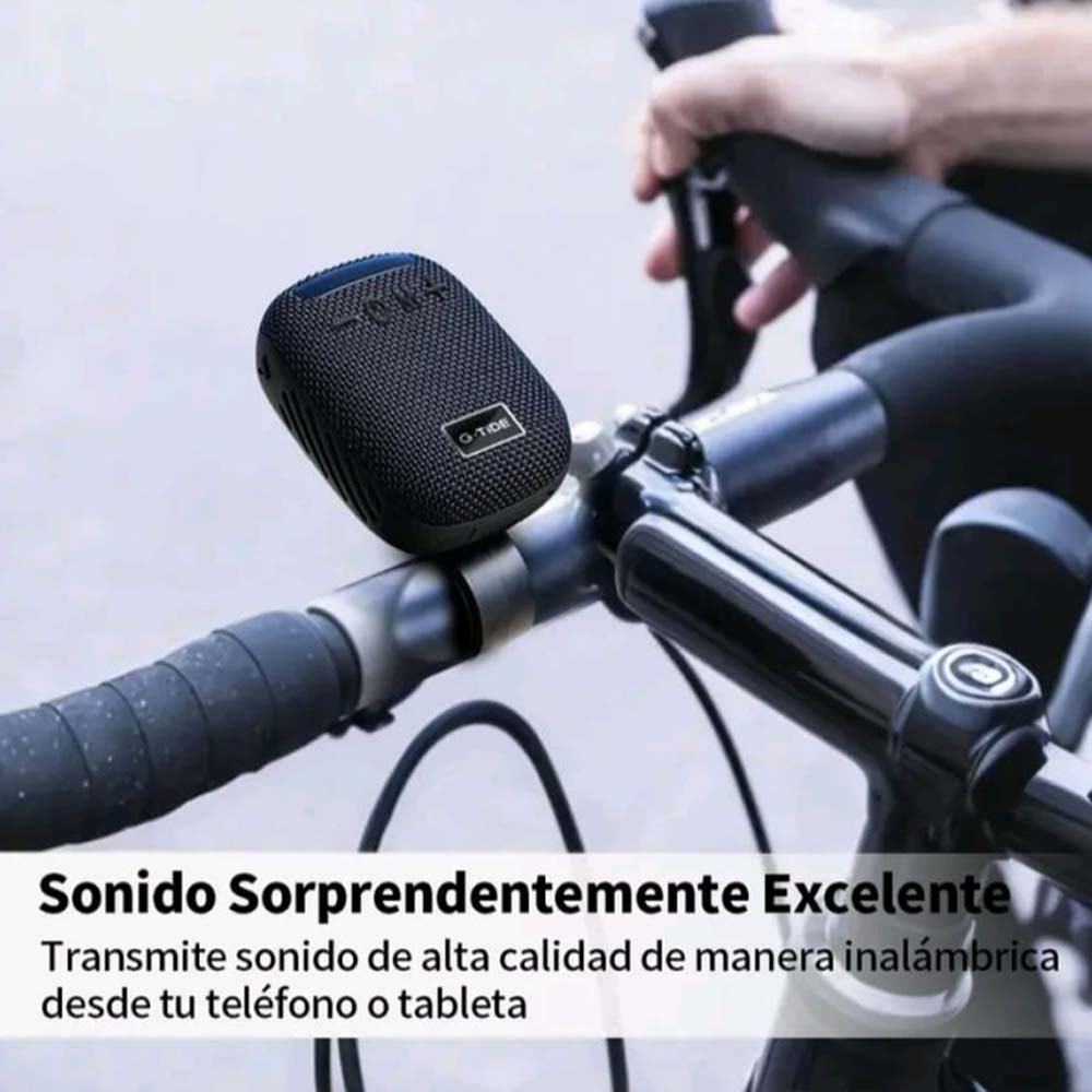 Bocina Moto Bluetooth G-TIDE SV01 TF Card Radio FM 500mAh Resistente al agua IPX6 - Imagen 4