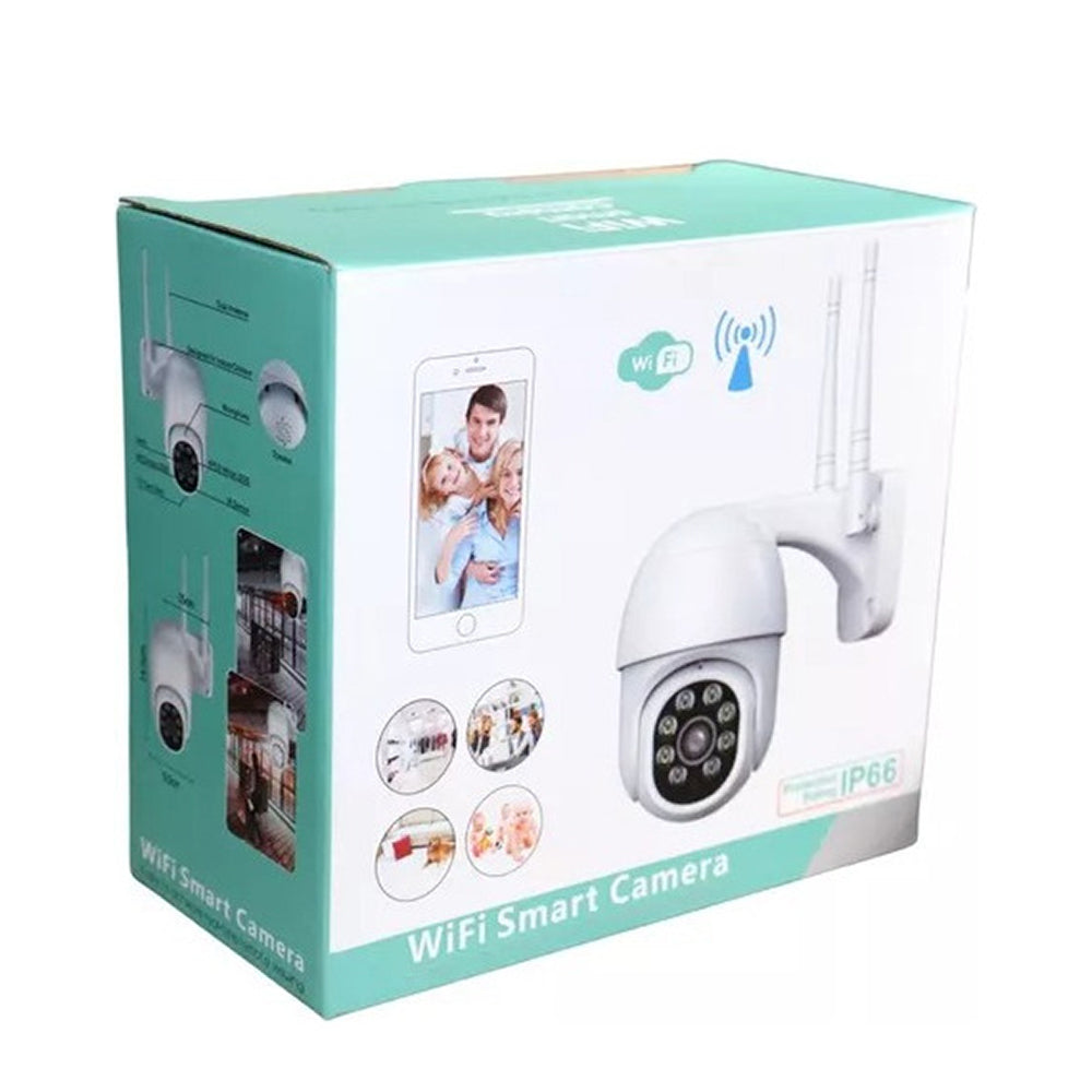 Cámara IP 360° Wifi 5MP Visión Nocturna Certificación IP66 Micrófono y altavoz JK-006 - Imagen 8