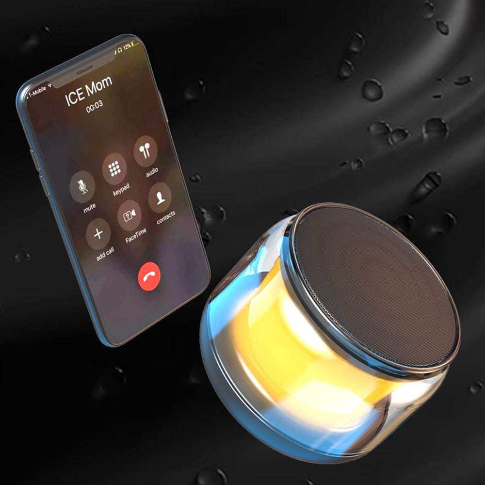 Bocina MS300 5W 5000mAh 4-5 hrs de bateria Bluetooth luz RGB recargable - Imagen 4