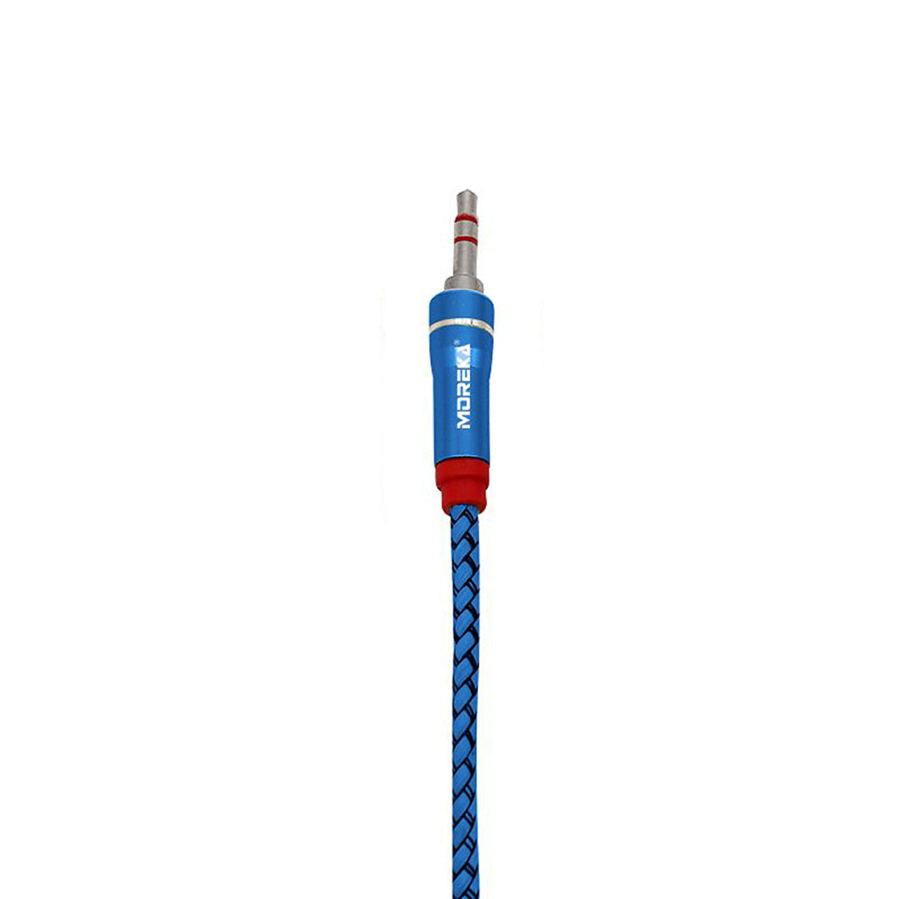 Cable De Audio, Moreka AU-02, Auxiliar 3.5, 1500mm, Reforzado (Copia) - Imagen 9