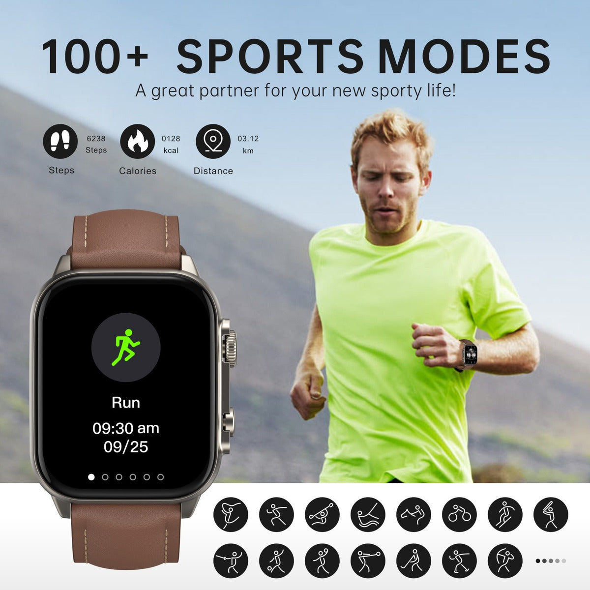 Smart Watch G-TIDE S5 PRO pantalla 1.95