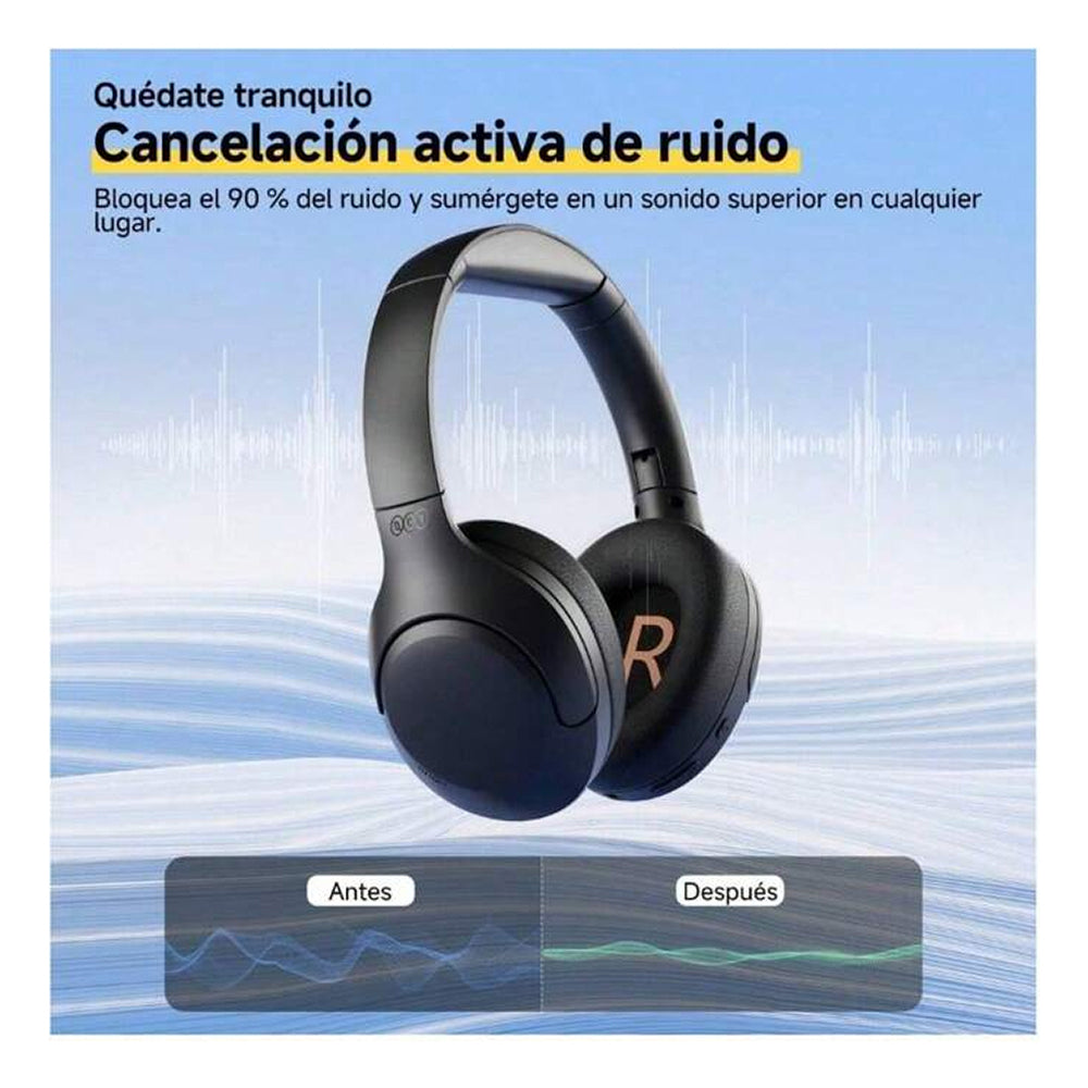Audífonos Bluetooth Moreka BL018 200mAh 40mm Cancelación de Ruido 18 Hrs IP55 - Imagen 9