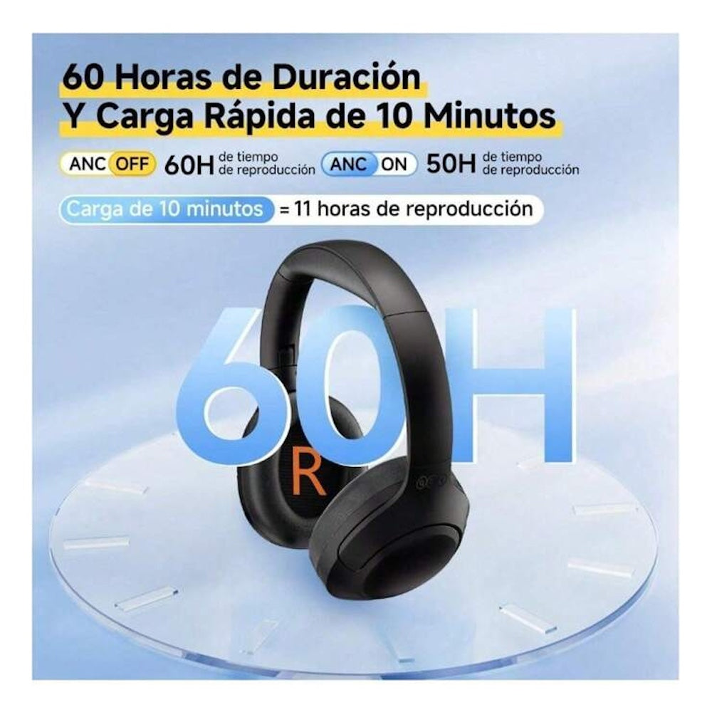 Audífonos Bluetooth Moreka BL018 200mAh 40mm Cancelación de Ruido 18 Hrs IP55 - Imagen 10