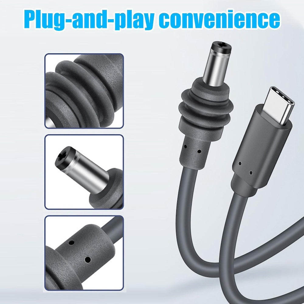 Cable USB C a DC IP68 IP68 para Antena Starlink mini Moreka CB052 - Imagen 2