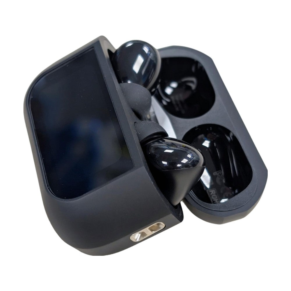 Audífonos FUTURE POD Cancelación Ruido Lcd Táctil 30mAh / 300mAh G-TIDE — Bluetooth 5.3 TWS - Imagen 12